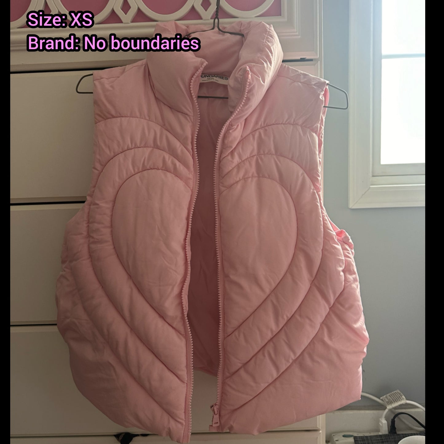 Women's XXS Pink Vest