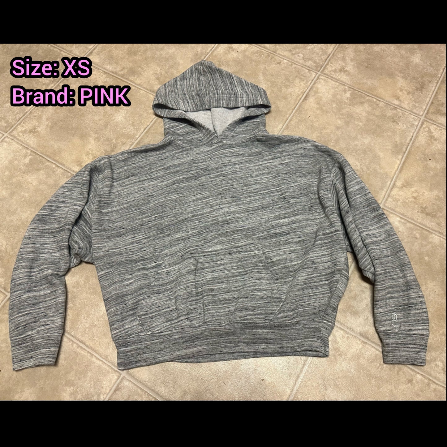 Women's XS Grey Hoodie