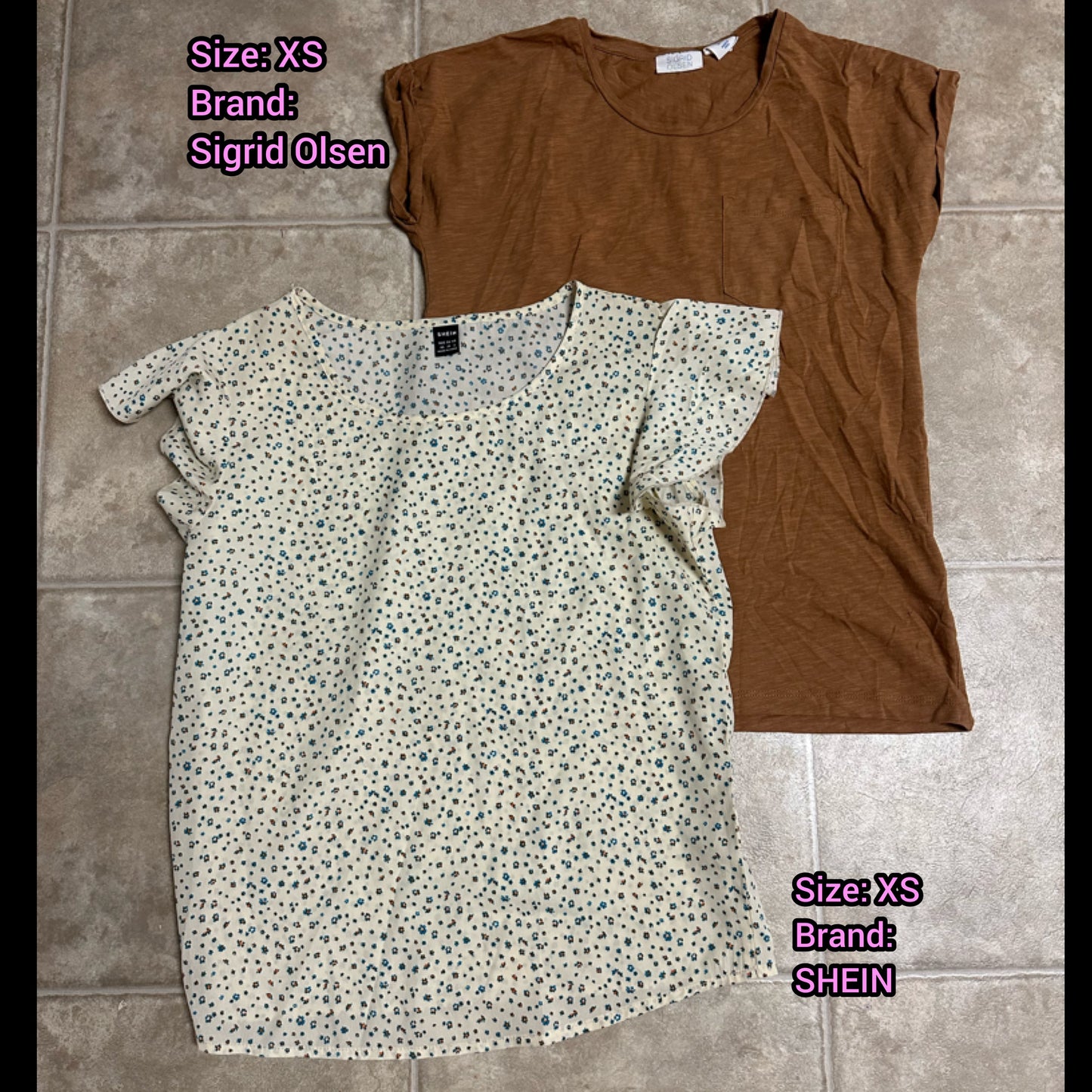 Women's XS basic tees