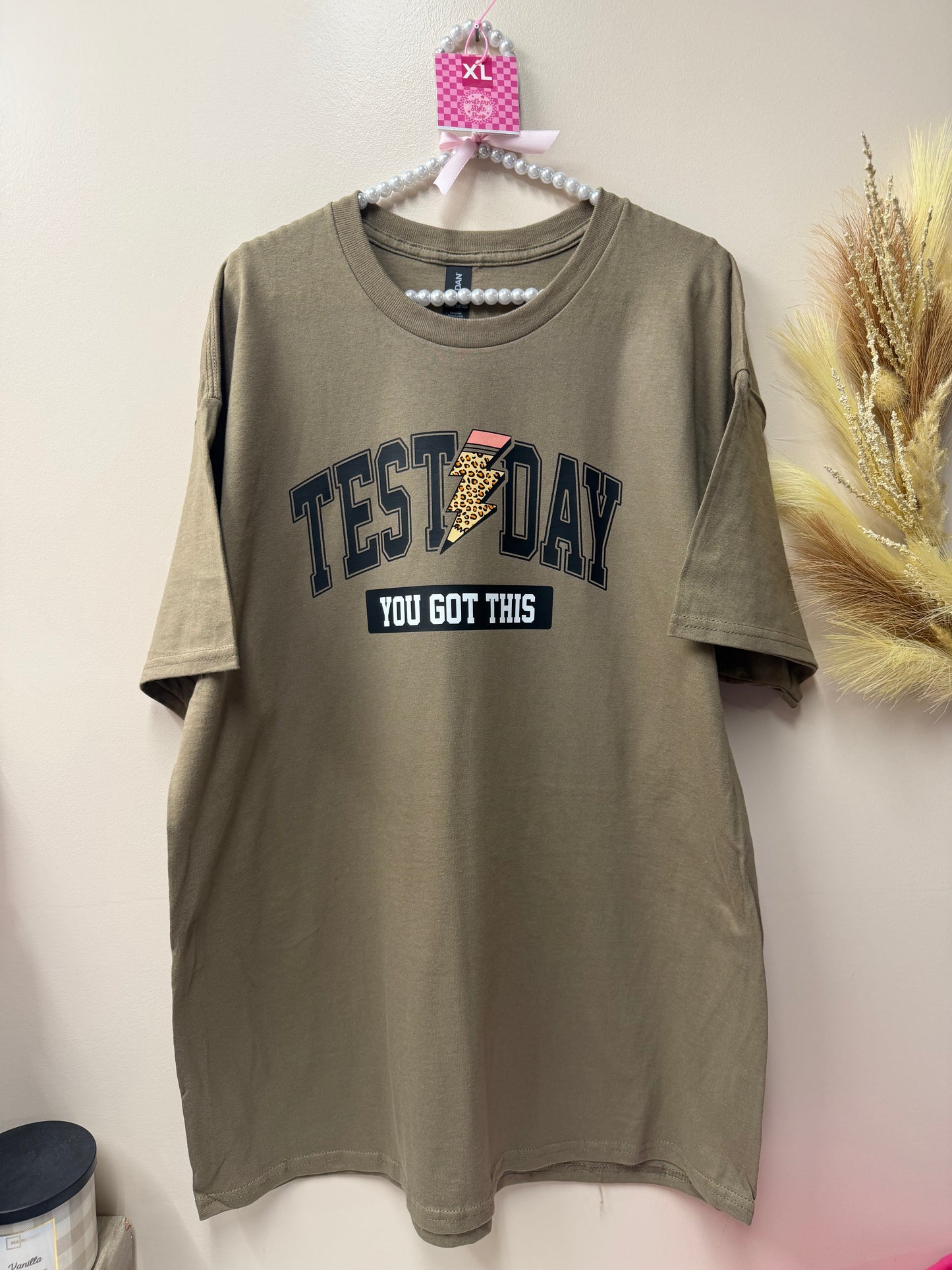 Adult XL test day tshirt