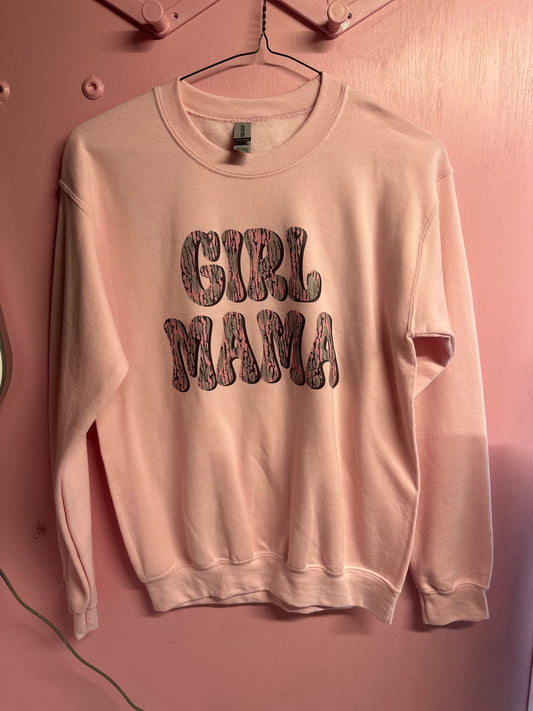 Adult small girl mama sweatshirt