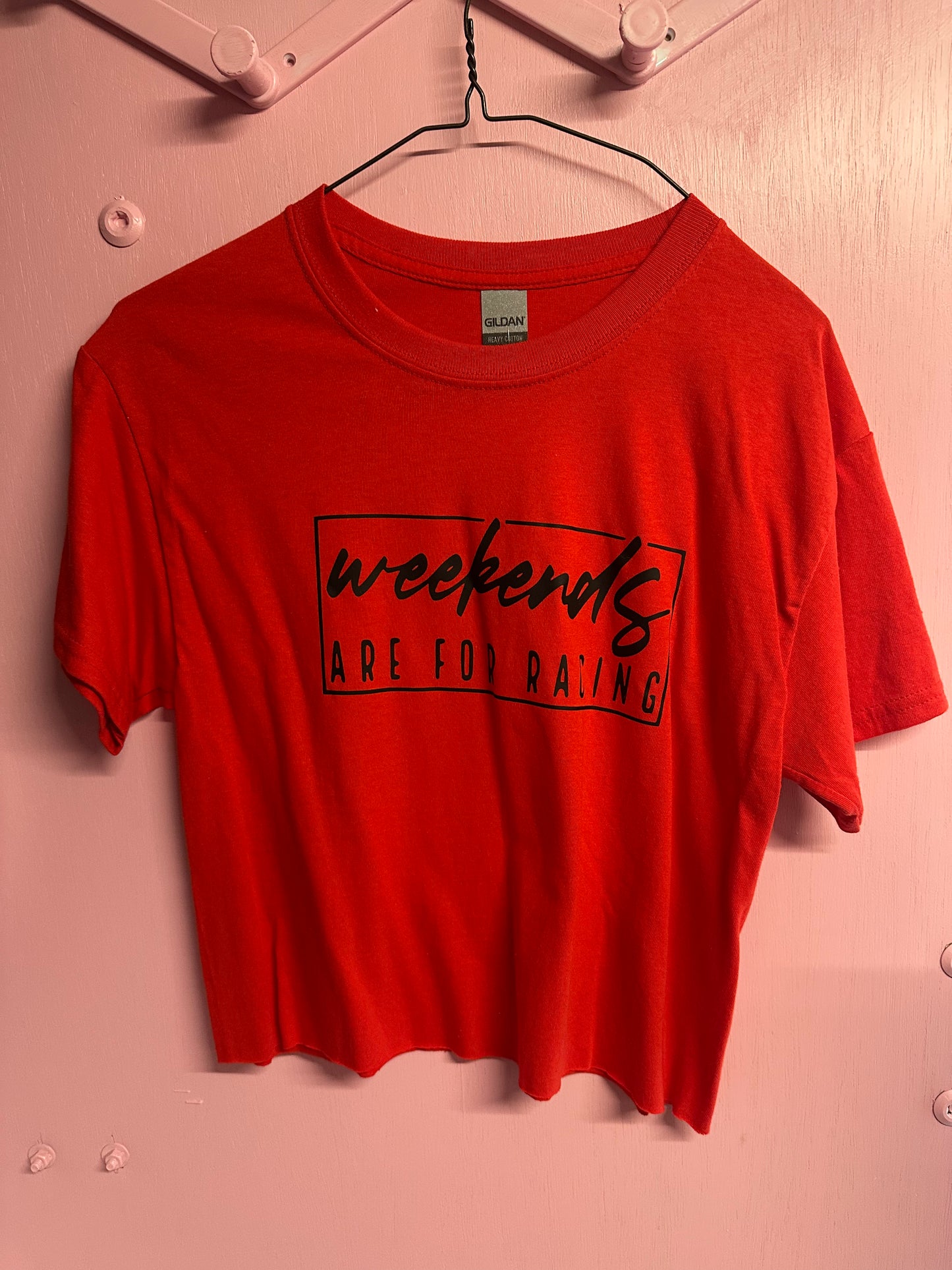 Adult small racing tshirt