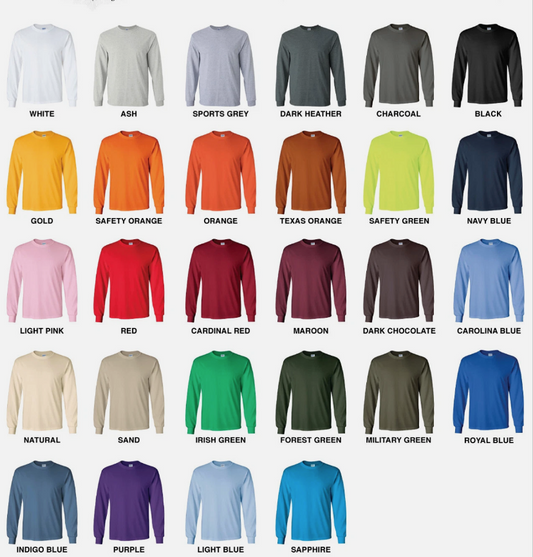 Gildan long sleeve shirt