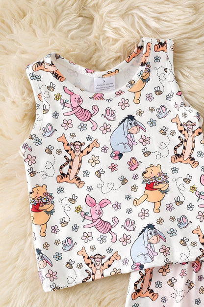 Character printed top & skort. OFG52573 AMY