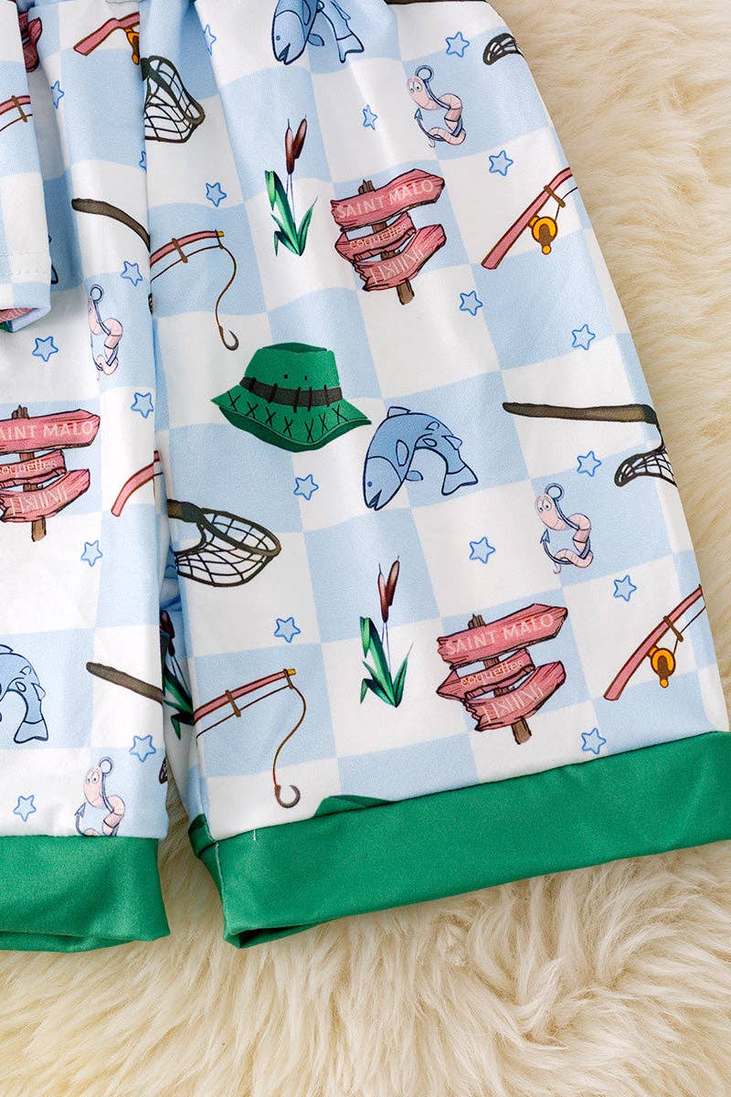 Fishing buddy printed checker set. OFB40109 SOL