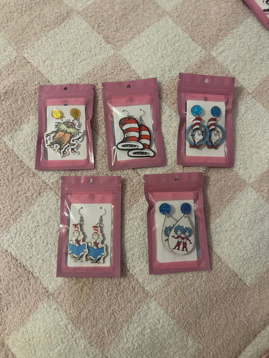 Seuss earrings