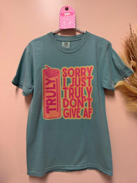 Adult small truly tshirt