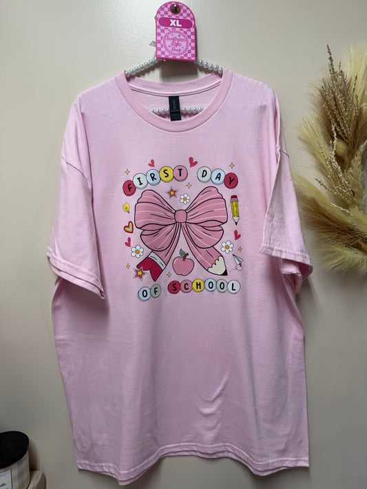Adult xl first day tshirt